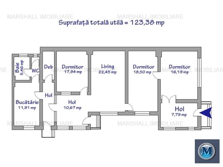 Casa cu 4 camere de vanzare, zona Traian, 148,05 mp #16694 - 14