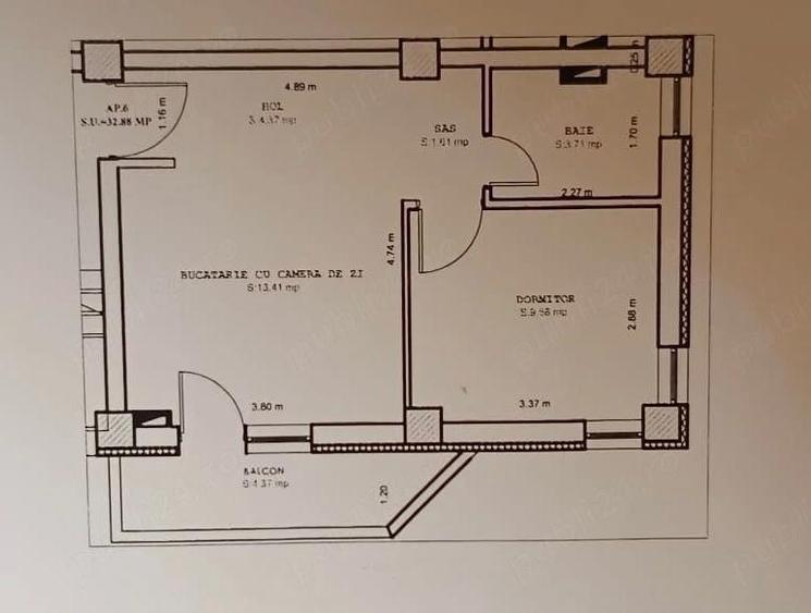 Apartament 2 camere mobilat utilat Doamna Stanca - 5