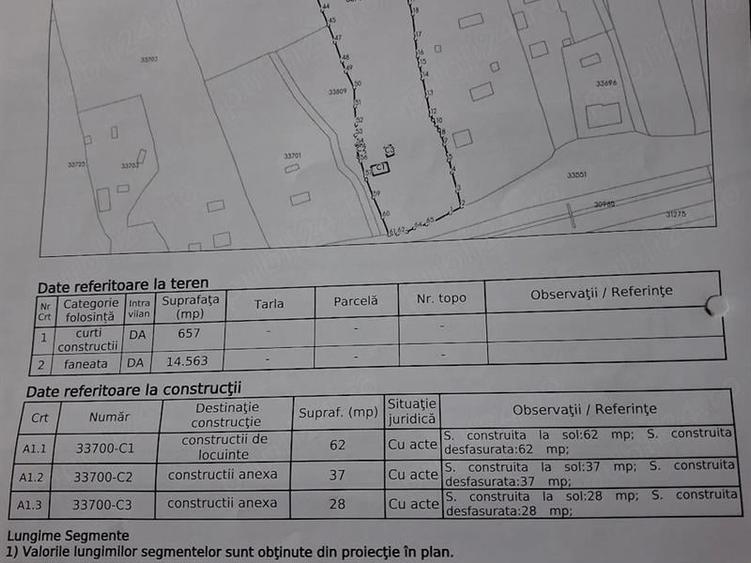 Casă individuală cu 2 camere cu Teren 15220 Mp în Coșna