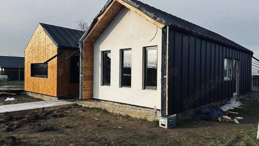 Casa moderna stil scandinav, 3 dormitoare, teren 513 mp Aduna?ii Copaceni | 115.000 - 6