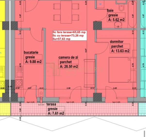 COMISION 0% !!! Apartament 2 camere, bloc nou, zona Republicii - Poli - 3