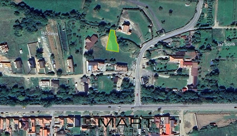 Teren intravilan 520mp Rasinari