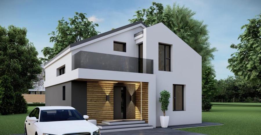 [PROIECT NOU] Casa individuala P+M - 3, 4 sau 5 camere - 2 bai - 2