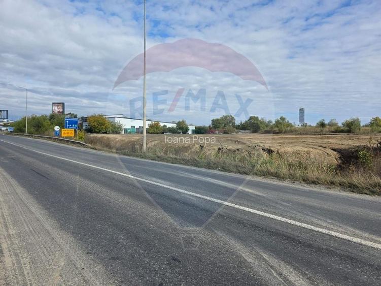 Teren industrial 9993 mp nod Sos. Centura  - Autostrada A2 PUZ aprobat