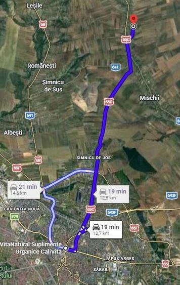 Teren 2712 mp Mischii, sat. Urechesti, Str Florilor, Nr. 56 - INTRAVILAN - 2