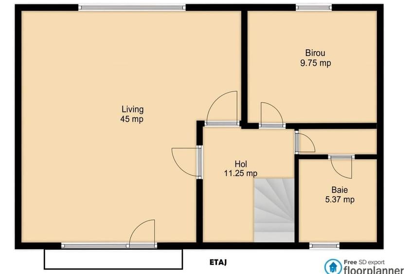 Casa individuala, teren 403 mp, garaj, zona Hotel Belvedere-Gruia - 16