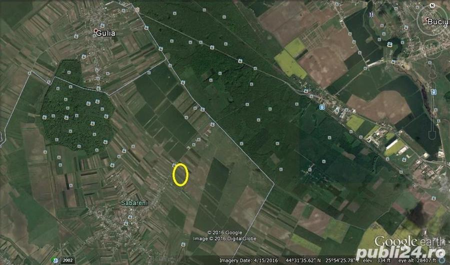 Teren de 30000 mp, în Săbăreni