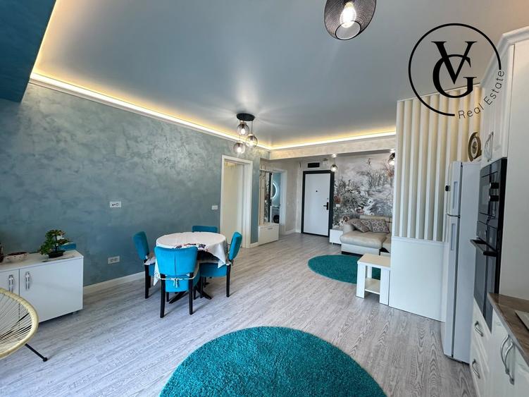 Apartament cu 2 camere decomandat, mobilat în Mamaia-Sat