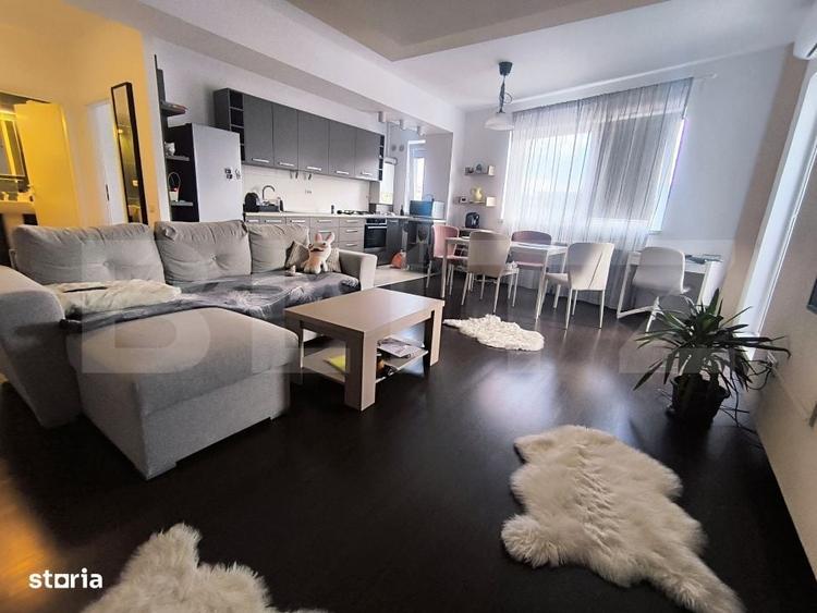 Apartament cu 2 camere decomandat în Răcădău