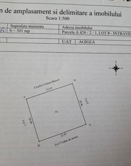 Teren intravilan Agigea - 2