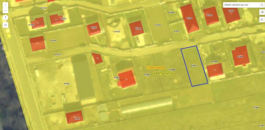 Vanzare teren intravilan Ciorogarla, 350 mp, in apropierea A1 / A0 - 6