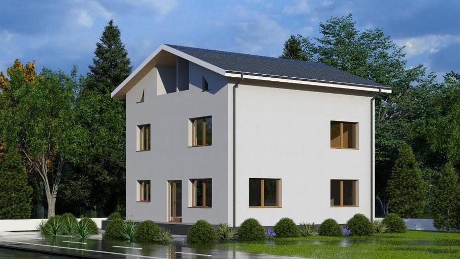 Casa Individuala Generoasa P+1E+M | Curte 750 mp | Domne?ti - Teghe? - 3