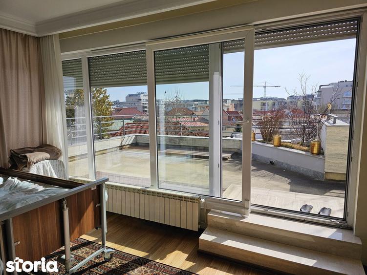 Herastrau-3/3-penthouse, 400 mp, lift privat, terase 260 mp, parcare - 2
