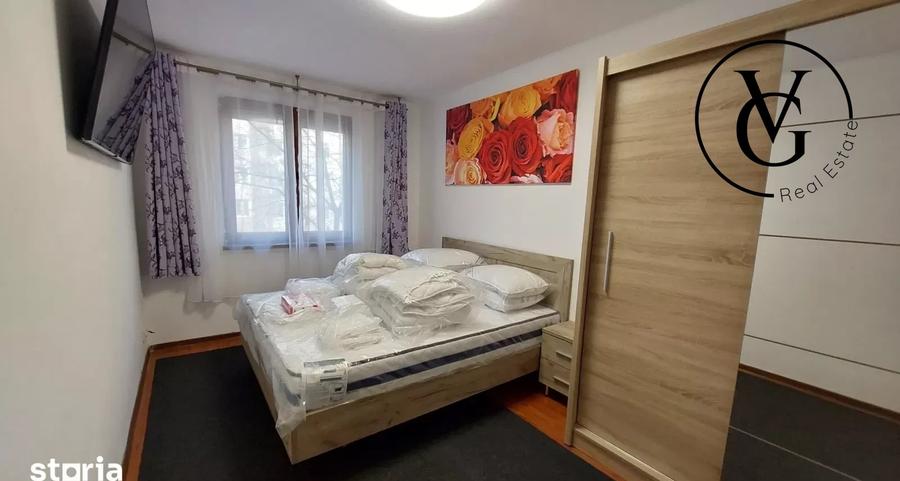Apartament cu 2 camere semidecomandat, mobilat în Titan