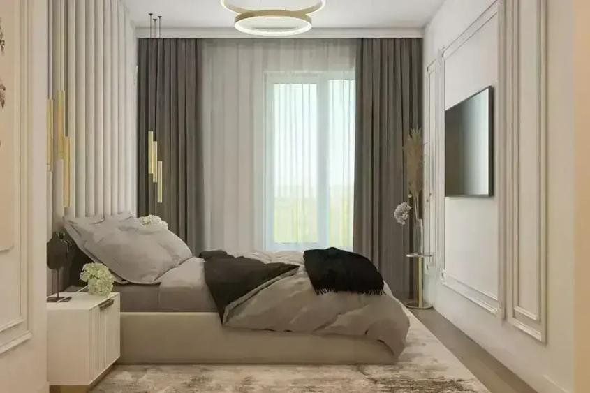 2 camere - 70 mp - Etaj 1 - Bloc cu gradina interioara - Caramida - 4