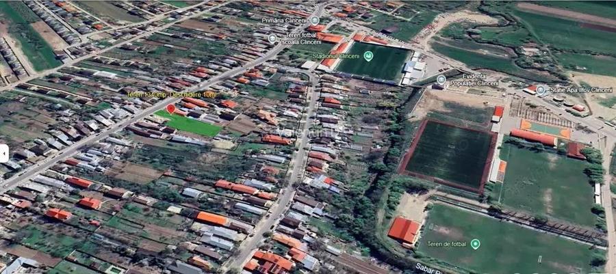 Vanzare teren Clinceni strada Principala Vanzare teren Clinceni strada Principala