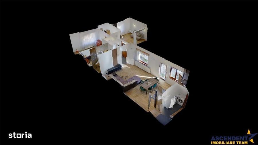 Film& 3D! Casa 100 mp utili, terasa, curte apreciabila, ariere favorab - 9