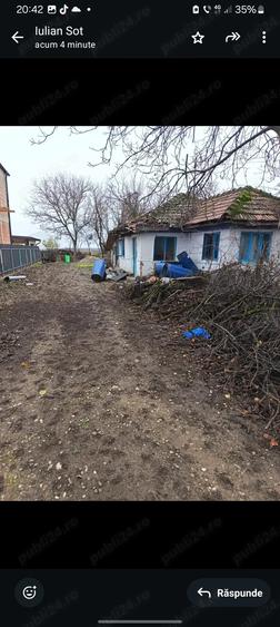 Vind teren cu casa demolabila , - 3