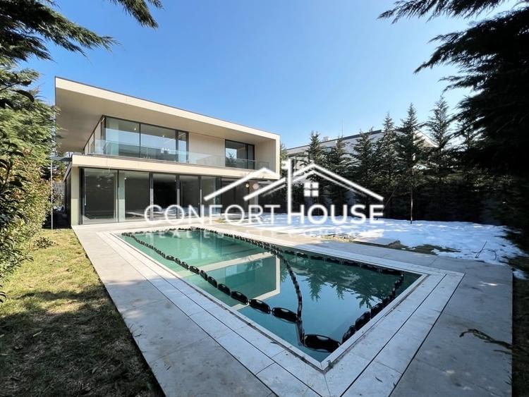 Vila cu arhitectura moderna, sistem Smart Home, piscina, IANCU NICOLAE - 60