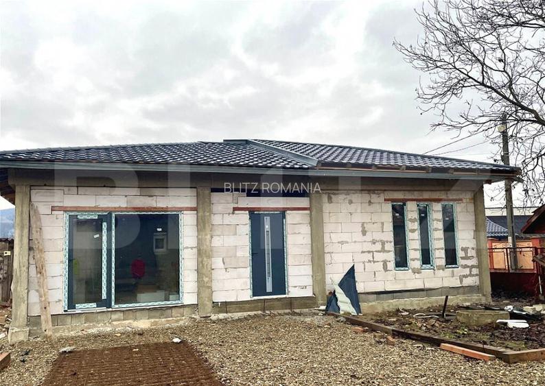 Casa pe un singur nivel in Cetan, jud. Cluj