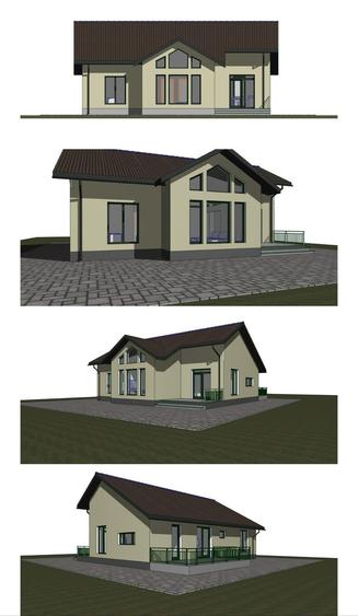 Vila individuala noua, imobil aparte, arhitectura superba - 1