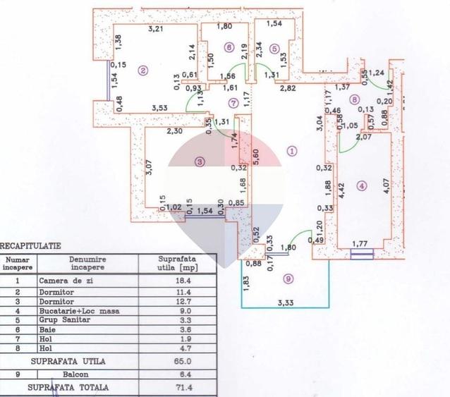 Apartament 3 camere + parcare de închiriat | Tineretului | Vacaresti - 13