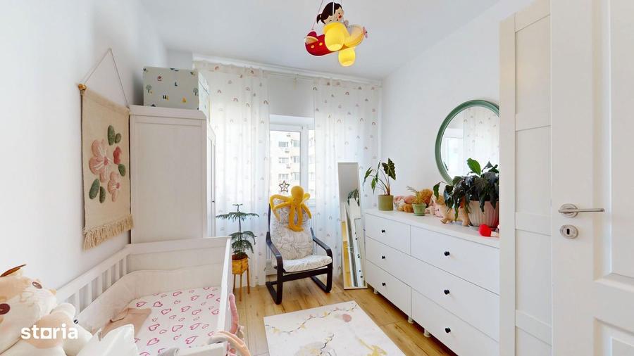 Apartament cu 3 camere decomandat, mobilat în Doamna Ghica