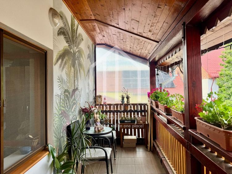Apartament cu 3 camere, mobilat în Central