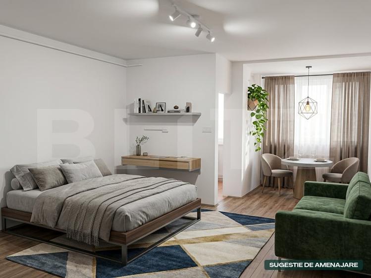 Garsoniera de vanzare, 32 mp, zona Aleea Carpati - UMF - 1