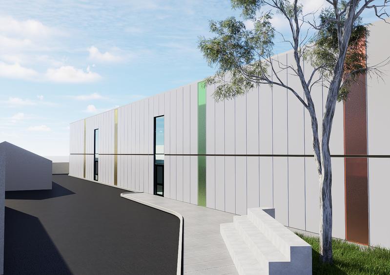 Proiect nou - cladire P+1 destinata activitatilor comerciale - 2