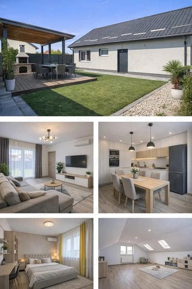 Casa individuala mobilata | Dormitor matrimonial cu baie proprie | 300 mp | Bragadiru - 3