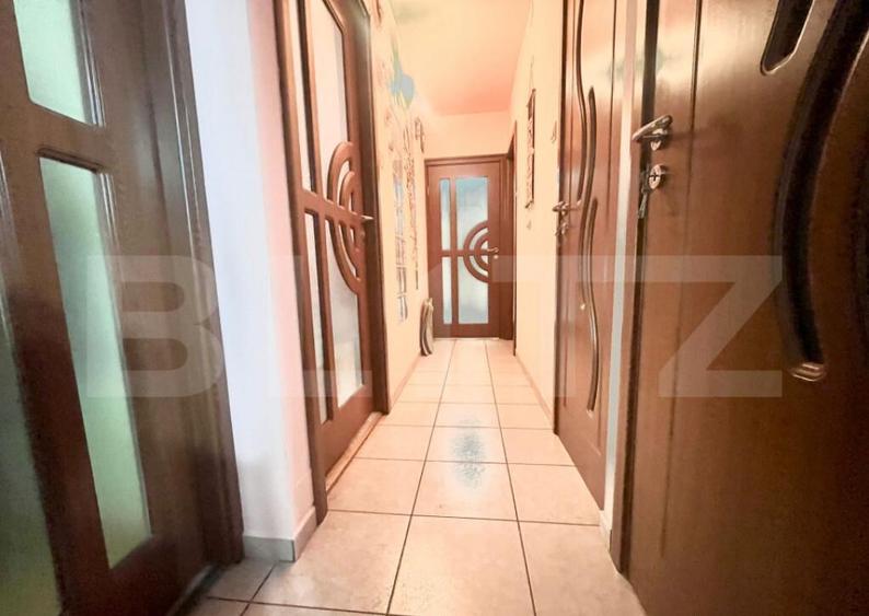 Apartament spa?ios cu 3 camere, 66 mp utili, etaj intermedi - 4