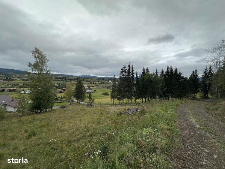 Teren la asfalt si priveliste frumoasa, 1000mp, Neagra Sarului - 2