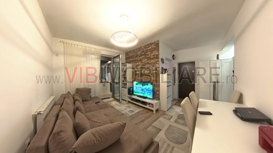 2 camere transformat în 3 -mobilat/utilat complet- Chiajna - 1