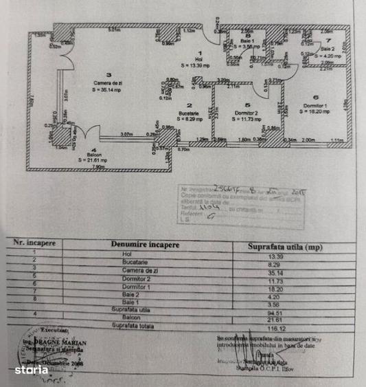 Vita Bella Pipera 3 cam, 94 mp, mobilat, renovat. Comision 0% TVA - 3