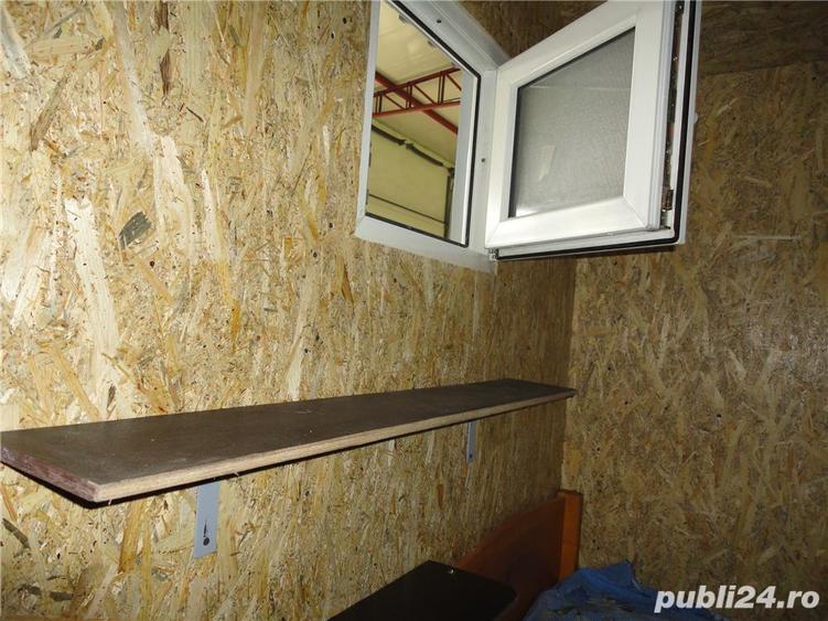 Casa pe roti, cabana pe roti, casuta tractabila, ghereta de poarta. - 2