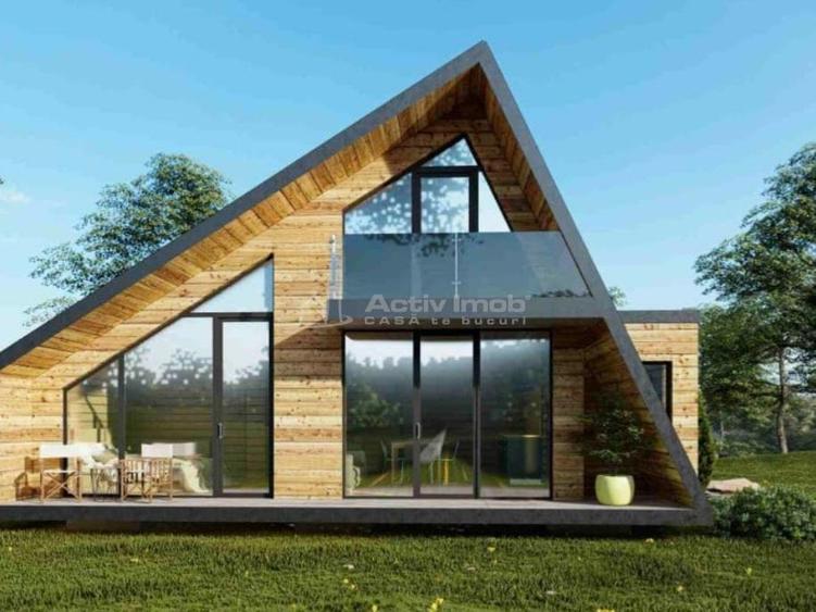 Casa pe Structura Lemn si Panouri SIP - 11