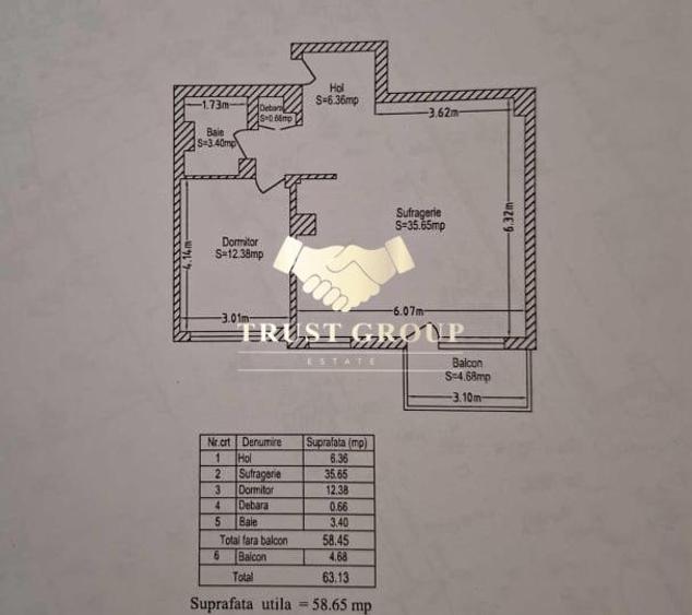 Apartament 2 camere pe Calea Dorobanti – investitie sigura, venit pasiv garantat - 7