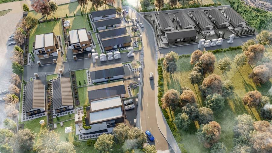 Duplex 120 mp, teren 416 mp, zona usor accesibil spre Cluj, 10km - 5