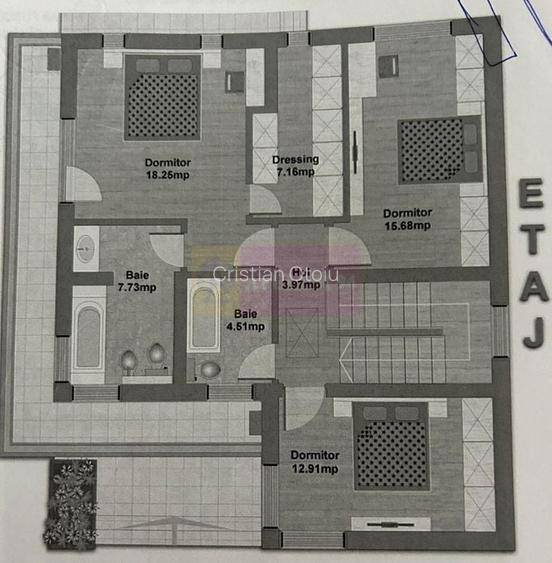 Vila 5 camere LUX "0 km" cu curte - Corbeanca - Paradisul Verde