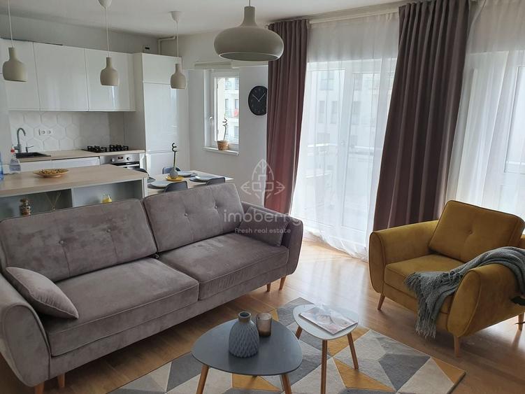 2 camere | 2 bai | Vedere panoramica | Mobilat & Utilat | Belvedere Residence - 1