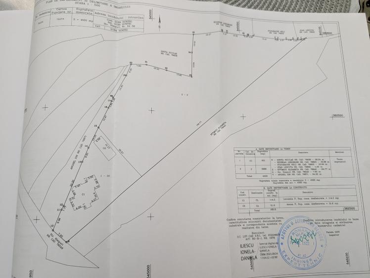 Vand casa bătrânească cu teren (4500 mp)+teren livada/pășune (2700 mp) - 1