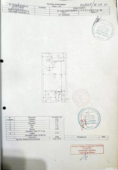 Garsoniera mobilata, etaj 5 10, metrou 500 m, vedere deschisa - 2