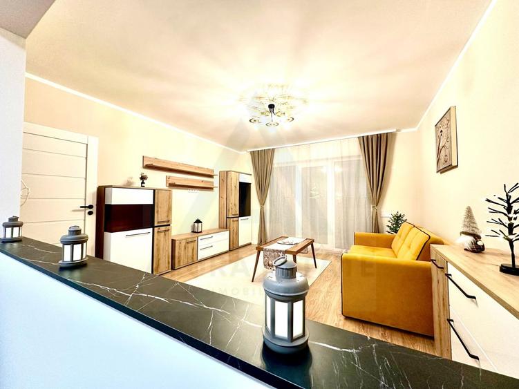 Apartament ultrafinisat 2 camere balcon 7.5 mp si parcare in Cristian - 8