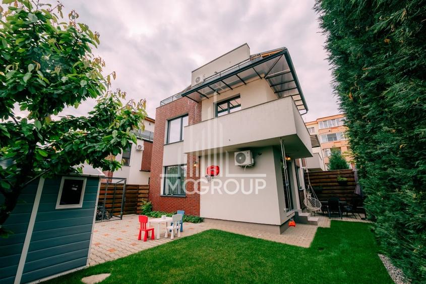 Duplex 105mp, cu 4 camere, 115mp curte libera si terasa generoasa, Intre Lacuri - 1