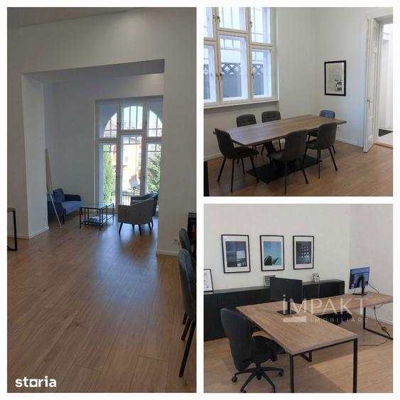 Vila exclusivista de inchiriat 100 mp, terasa si gradina - 9