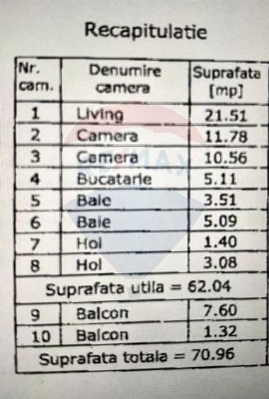 Vanzare Apartament 3 camere Pallady, mobilat, finalizat, loc parcare - 9