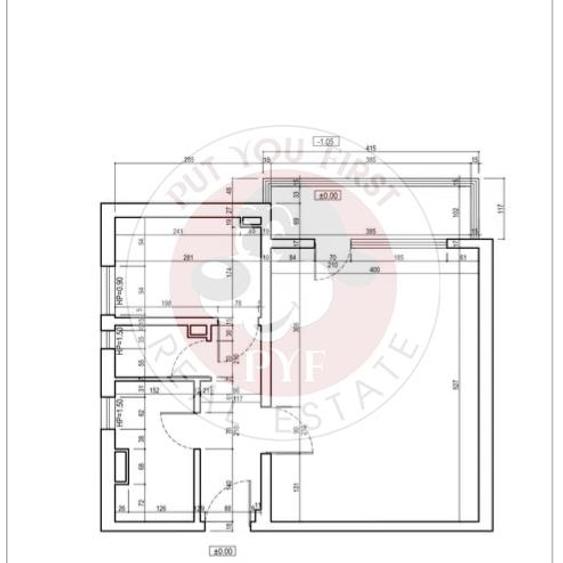 Uverturii | Garsoniera | 42mp | Decomandat | B11304 - 1