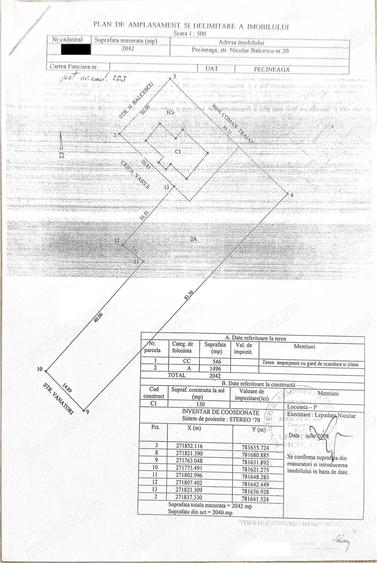 Casa Batraneasca Din Piatra Cu Curte 2042mp - 2