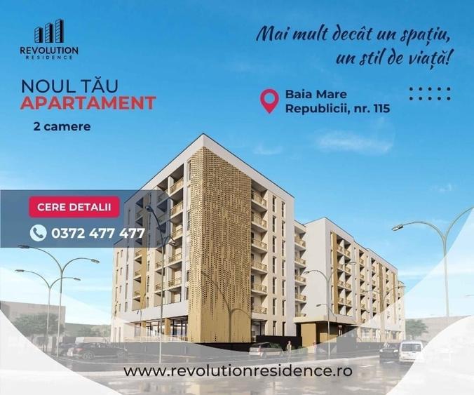 NEW! Apartamente 2 camere - Republicii 115, Baia Mare - 1